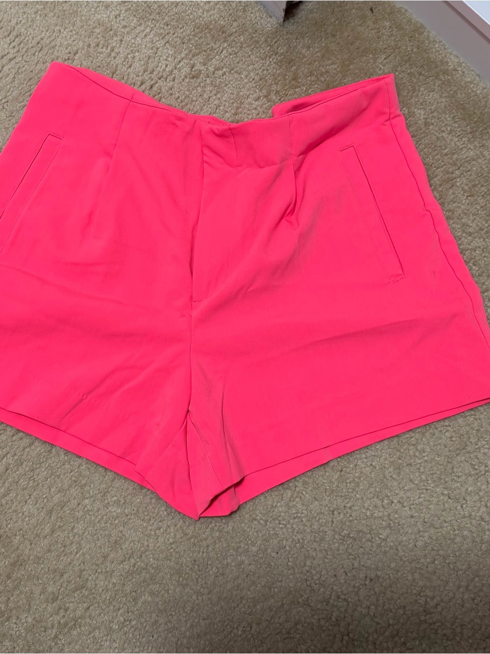 a new day Neon Pink High-Rise Women's Shorts